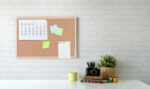Bi-Office Tablero de Corcho Doble Cara 400x300mm Marco Natural - immagine 4