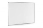 Bi-Office Ayda Pizarra Blanca Magnetica 900x600mm - Acero Lacado - Permite Colocacion Vertical u Horizontal - Marco de Aluminio Anodizado