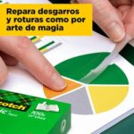 Scotch Magic Tape Cinta Adhesiva Invisible 19mmx33m - Acabado Mate Invisible - Perfecta para Etiquetado - Facil de Usar - immagine 3