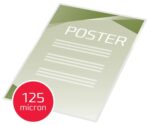 GBC Carteras Plastificacion Autoadhesivas A2 2x125 Micras Brillo (50) Transparente - immagine 2