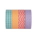 Apli Minimalism Pack con 4 Cintas Adhesivas de Papel Washi 15mmx10m - 4 Diseños Diferentes - Decoracion y Manualidades - immagine 3