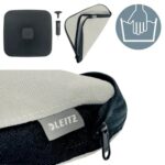 Leitz Ergo Active Wobble Cojin de Asiento Hinchable con Funda Gris Claro - Con Certificacion IGR - Mejora la Circulacion y Alivia la Presion en la Columna - Color Gris Oscuro - immagine 5