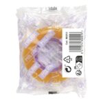 Milan Cinta Adhesiva Transparente - Medidas 12mm x 33m - Color Amarillo Transparente - immagine 2