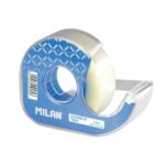 Milan Expositor de 36 Cintas Adhesivas Transparentes con Dispensador - Medidas 19mm x 33m - Color Transparente Brillante - immagine 2