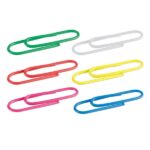 Milan Caja de 100 Clips Metalicos Plastificados 33mm - Colores Surtidos - immagine 2