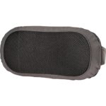 Fellowes I-Spire Series Cojin Lumbar - Correa Ajustable - Fabricado en Suave Espuma - Color Negro/Gris