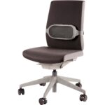 Fellowes I-Spire Series Cojin Lumbar - Correa Ajustable - Fabricado en Suave Espuma - Color Negro/Gris - immagine 2