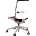 Fellowes I-Spire Series Cojin Lumbar - Correa Ajustable - Fabricado en Suave Espuma - Color Negro/Gris - immagine 4
