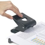 Rapesco 827 Taladro Perforador Metalico - Hasta 27 Hojas - Marcas de Formato - Sistema de Bloqueo - Color Negro - immagine 2