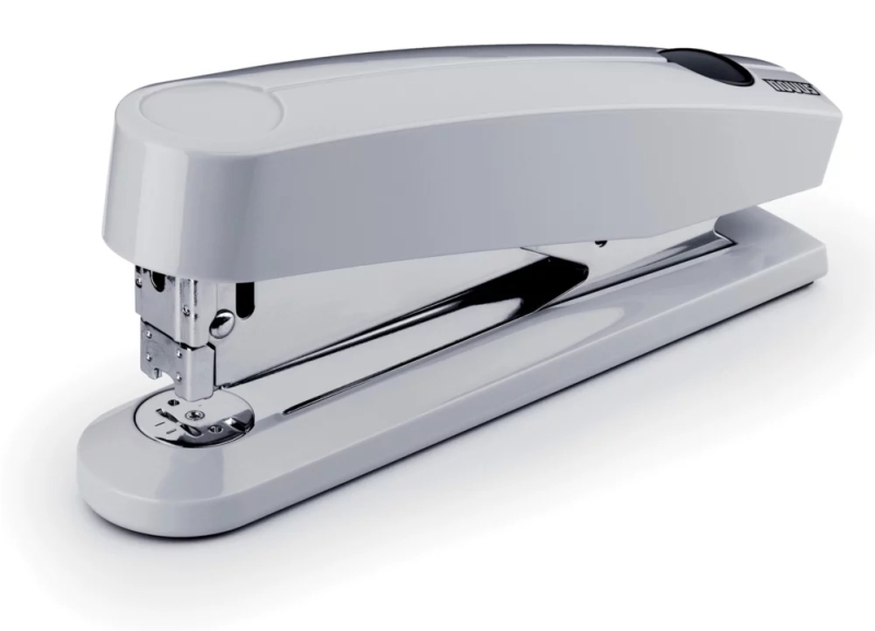Novus B 7A Grapadora Automatica de Sobremesa + Caja de 200 Grapas 24/6 - Funcion Automatica para Grapar sin Esfuerzo hasta 8 Hojas - Grapa hasta 30 Hojas - Grapado Cerrado