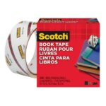Scotch Cinta Adhesiva para Reparacion de Libros - 38.1mm x 13.7m - Color Transparente