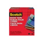 Scotch Cinta Adhesiva para Reparacion de Libros - 50.8mm x 13.7m - Color Transparente - immagine 5