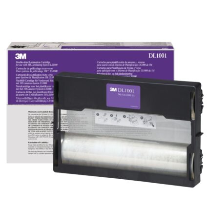 3M Cartucho de Repuesto de Plastificadora Doble - Proteccion Eficaz - 30 Metros - Facil de Instalar - Color Negro