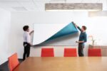 Post-It Easy Erase Pizarra Adhesiva - Forma Rectangular - 121.9x242cm - Color Blanco - immagine 3