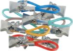3M Pack de 10 Lazos con Pinza para Colgar - Clip Multiusos - Colores Surtidos - immagine 2