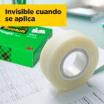 Scotch Magic Pack de 4 Cintas Adhesivas Invisible - 19mm x 33m - Color Transparente - immagine 4