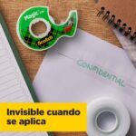 Scotch Magic Pack de 2 Cintas Adhesivas Invisible - Recambio - 19mm x 7.5m - Color Transparente - immagine 3