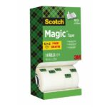Scotch Magic Pack Ahorro de 14 Cintas Adhesivas Invisibles 19mm x 33m - Color Transparente - immagine 2