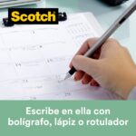 Scotch Magic Pack de 9 Cintas Adhesivas - 66% Adhesivo Vegetal - 19mm x 33m - Color Transparente - immagine 5