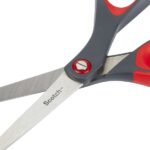 Scotch Tijeras de Precision 20cm - Acero Inoxidable - Corte Preciso - Mango Ergonomico - Color Negro/Rojo - immagine 5