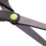 Scotch Tijeras de Titanio 20cm - Antiadherentes - Mango Ergonomico Tacto Suave - Color Blanco/Negro - immagine 5