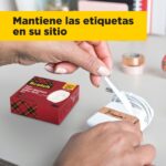 Scotch Super-Hold Cinta Adhesiva - Extrafuerte - 19mm x 25.4m - Color Transparente - immagine 5