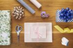 Scotch Giftwrap Pack de 2 Cintas Adhesivas Satinada - 19mm x 7.5m - Especial para Envolver Regalos - Color Transparente - immagine 4