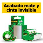 Scotch Magic Pack de 6 Cintas Adhesivas Invisible - 19mm x 33m - Color Transparente - immagine 2