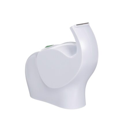 Scotch Magic Dispensador de Cinta Adhesiva - Para Rollos de hasta 19mm x 8.89m - Incluye 1 Cinta Adhesiva - Forma de Elefante - Color Blanco