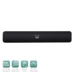 Ewent Almohadilla Reposabrazos para Teclado - Ergonomica - Base de Goma Antideslizante - Color Negro - immagine 3