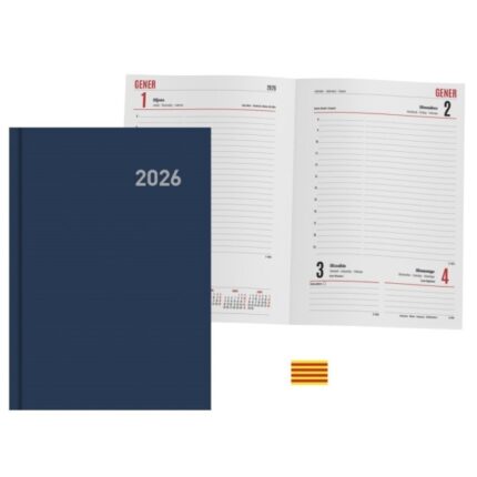 Ingraf Paris Agenda Anual en Catalan - Dia Pagina - Viernes