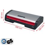 GBC 250 Home Office A4 Plastificadora - Calentamiento en 1 Minuto - Desde Documentos de Identidad hasta Documentos A4 - Compatible con Bolsas de 75 a 125 micras - Color Negro/Plata - immagine 5