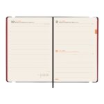 Finocam Flexi Lisa Agenda en Catalan - Anual 2026 - Tapa Blanda - Formato FA5 - 151x23x214mm - 1 Dia por Pagina - Color Rojo - immagine 4