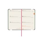 Finocam Flexi Joy Agenda en Catalan - Anual 2026 - Tapa Blanda - Formato F2 - 85x13x130mm - Semana Vista Horizontal - Tematica de Flores - immagine 4