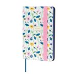 Finocam Flexi Joy Agenda en Catalan - Anual 2026 - Tapa Blanda - Formato F2 - 85x13x130mm - Semana Vista Horizontal - Tematica de Flores