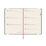 Finocam Flexi Joy Agenda en Catalan - Anual 2026 - Tapa Blanda - Formato F4 - 120x13x172mm - Semana Vista Horizontal - Tematica de Flores - immagine 4
