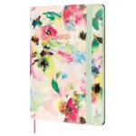 Finocam Flexi Joy Agenda en Catalan - Anual 2026 - Tapa Blanda - Formato FA5 - 151x13x214mm - Semana Vista en Vertical - Tematica de Flores