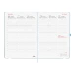 Finocam Capri Agenda Internacional - Anual 2026 - Formato FA5 - 153x13x214mm - Semana Vista en Vertical - Tematica de Flores - immagine 4