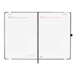 Finocam Capri Agenda Internacional - Anual 2026 - Formato FA5 - 153x23x214mm - 1 Dia por Pagina - Color Negro - immagine 4