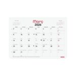 Finocam Chic Calendario Imantado en Catalan - Anual 2026 - Bloc Encolado - 210x6x150mm - Espacio para Escribir - Color Blanco - immagine 4