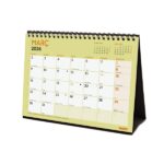 Finocam Grafik Calendario de Sobremesa en Catalan - Anual 2026 - 210x70x155mm - Espacio para Escribir - Color Surtidos - immagine 3