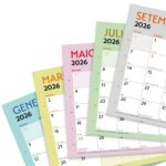 Finocam Grafik Calendario de Pared en Catalan - Anual 2026 - 297x10x212mm - Espacio para Escribir - Color Surtidos - immagine 4