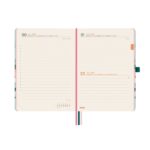Finocam Minimal Design Agenda en Catalan - Anual 2026 - Tapa Dura - Cierre con Goma Elastica - Formato M4 - 124x25x174mm - 1 Dia por Pagina - Tematica de Flores - immagine 4