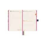 Finocam Minimal Design Agenda - Anual 2026 - Tapa Dura - Cierre con Goma Elastica - Formato M2 - 86x25x132mm - 1 Dia por Pagina - Tematica de Flores - immagine 3