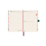 Finocam Minimal Design Agenda - Anual 2026 - Tapa Dura - Cierre con Goma Elastica - Formato M2 - 86x25x132mm - 1 Dia por Pagina - Tematica de Flores - immagine 4