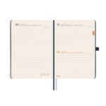 Finocam Minimal Textura Agenda - Anual 2026 - Tapa Dura - Cierre con Goma Elastica - Formato M4 - 124x27x174mm - 1 Dia por Pagina - Color Negro - immagine 4