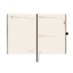 Finocam Minimal Textura Agenda en Catalan - Anual 2026 - Tapa Dura - Cierre con Goma Elastica - Formato M4 - 124x27x174mm - 1 Dia por Pagina - Color Negro - immagine 4
