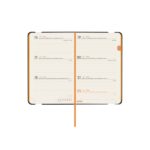 Finocam Flexi Lisa Agenda - Anual 2026 - Tapa Blanda - Formato F2 - 85x13x130mm - Semana Vista Horizontal - Color Azul - immagine 4