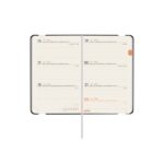 Finocam Flexi Lisa Agenda - Anual 2026 - Tapa Blanda - Formato F2 - 85x13x130mm - Semana Vista Horizontal - Color Negro - immagine 4