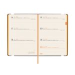 Finocam Flexi Lisa Agenda - Anual 2026 - Tapa Blanda - Formato F4 - 120x13x172mm - Semana Vista Horizontal - Color Negro - immagine 4